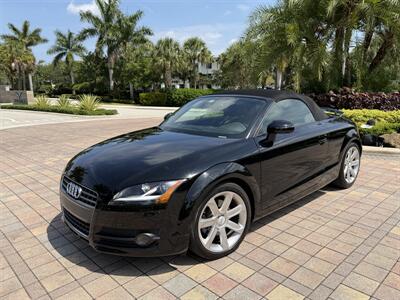2008 Audi TT 2.0T  CONVERTIBLE !!WOW 50K MILES !! BASEBALL STITCH AMBER LEATHER INTERIOR!! RARE !! CARFAX !!954-902-9298 MATT. - Photo 13 - Pompano Beach, FL 33069