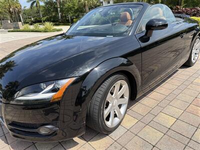 2008 Audi TT 2.0T  CONVERTIBLE !!WOW 50K MILES !! BASEBALL STITCH AMBER LEATHER INTERIOR!! RARE !! CARFAX !!954-902-9298 MATT. - Photo 34 - Pompano Beach, FL 33069