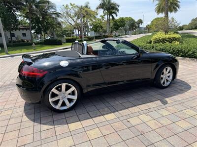 2008 Audi TT 2.0T  CONVERTIBLE !!WOW 50K MILES !! BASEBALL STITCH AMBER LEATHER INTERIOR!! RARE !! CARFAX !!954-902-9298 MATT. - Photo 30 - Pompano Beach, FL 33069