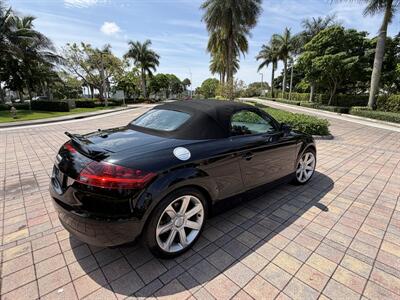 2008 Audi TT 2.0T  CONVERTIBLE !!WOW 50K MILES !! BASEBALL STITCH AMBER LEATHER INTERIOR!! RARE !! CARFAX !!954-902-9298 MATT. - Photo 45 - Pompano Beach, FL 33069