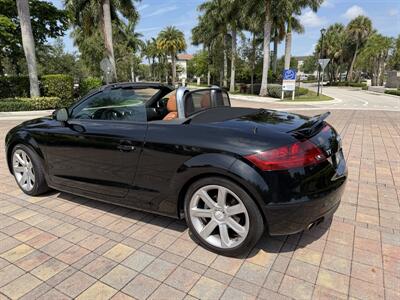 2008 Audi TT 2.0T  CONVERTIBLE !!WOW 50K MILES !! BASEBALL STITCH AMBER LEATHER INTERIOR!! RARE !! CARFAX !!954-902-9298 MATT. - Photo 26 - Pompano Beach, FL 33069