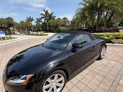 2008 Audi TT 2.0T  CONVERTIBLE !!WOW 50K MILES !! BASEBALL STITCH AMBER LEATHER INTERIOR!! RARE !! CARFAX !!954-902-9298 MATT. - Photo 40 - Pompano Beach, FL 33069