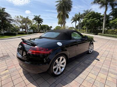 2008 Audi TT 2.0T  CONVERTIBLE !!WOW 50K MILES !! BASEBALL STITCH AMBER LEATHER INTERIOR!! RARE !! CARFAX !!954-902-9298 MATT. - Photo 47 - Pompano Beach, FL 33069