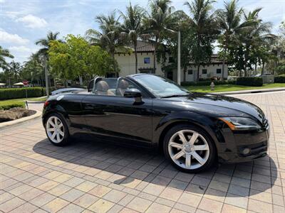 2008 Audi TT 2.0T  CONVERTIBLE !!WOW 50K MILES !! BASEBALL STITCH AMBER LEATHER INTERIOR!! RARE !! CARFAX !!954-902-9298 MATT. - Photo 35 - Pompano Beach, FL 33069