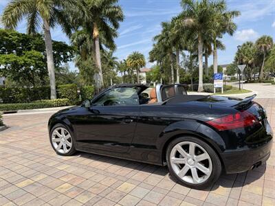 2008 Audi TT 2.0T  CONVERTIBLE !!WOW 50K MILES !! BASEBALL STITCH AMBER LEATHER INTERIOR!! RARE !! CARFAX !!954-902-9298 MATT. - Photo 33 - Pompano Beach, FL 33069