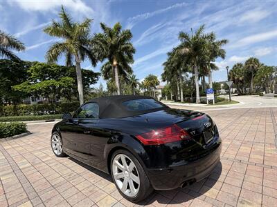 2008 Audi TT 2.0T  CONVERTIBLE !!WOW 50K MILES !! BASEBALL STITCH AMBER LEATHER INTERIOR!! RARE !! CARFAX !!954-902-9298 MATT. - Photo 57 - Pompano Beach, FL 33069