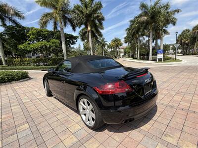 2008 Audi TT 2.0T  CONVERTIBLE !!WOW 50K MILES !! BASEBALL STITCH AMBER LEATHER INTERIOR!! RARE !! CARFAX !!954-902-9298 MATT. - Photo 41 - Pompano Beach, FL 33069