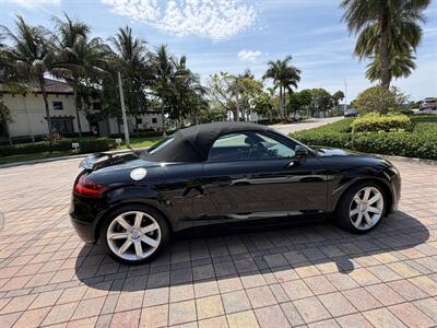 2008 Audi TT 2.0T  CONVERTIBLE !!WOW 50K MILES !! BASEBALL STITCH AMBER LEATHER INTERIOR!! RARE !! CARFAX !!954-902-9298 MATT. - Photo 54 - Pompano Beach, FL 33069