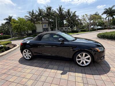 2008 Audi TT 2.0T  CONVERTIBLE !!WOW 50K MILES !! BASEBALL STITCH AMBER LEATHER INTERIOR!! RARE !! CARFAX !!954-902-9298 MATT. - Photo 17 - Pompano Beach, FL 33069