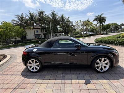 2008 Audi TT 2.0T  CONVERTIBLE !!WOW 50K MILES !! BASEBALL STITCH AMBER LEATHER INTERIOR!! RARE !! CARFAX !!954-902-9298 MATT. - Photo 16 - Pompano Beach, FL 33069
