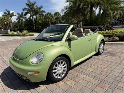 2005 Volkswagen New Beetle Convertible GLS  WOW !! SUPER LOW MILES 78K !!! POWER TOP !! - Photo 2 - Pompano Beach, FL 33069