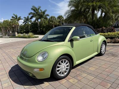 2005 Volkswagen New Beetle Convertible GLS  WOW !! SUPER LOW MILES 78K !!! POWER TOP !! - Photo 3 - Pompano Beach, FL 33069