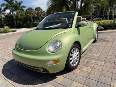 2005 Volkswagen New Beetle Convertible GLS  WOW !! SUPER LOW MILES 78K !!! POWER TOP !! - Photo 32 - Pompano Beach, FL 33069
