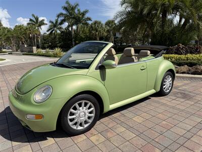 2005 Volkswagen New Beetle Convertible GLS  WOW !! SUPER LOW MILES 78K !!! POWER TOP !! - Photo 5 - Pompano Beach, FL 33069