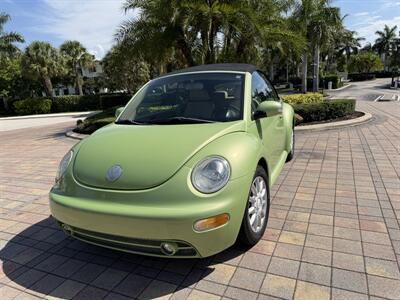 2005 Volkswagen New Beetle Convertible GLS  WOW !! SUPER LOW MILES 78K !!! POWER TOP !! - Photo 17 - Pompano Beach, FL 33069