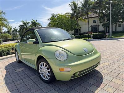 2005 Volkswagen New Beetle Convertible GLS  WOW !! SUPER LOW MILES 78K !!! POWER TOP !! - Photo 18 - Pompano Beach, FL 33069