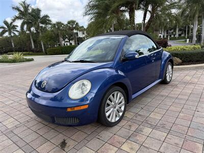 2008 Volkswagen New Beetle Convertible SE PZEV  SUPER LOW MILES 70K !! RARE COLOR !!POWER TOP !! - Photo 21 - Pompano Beach, FL 33069