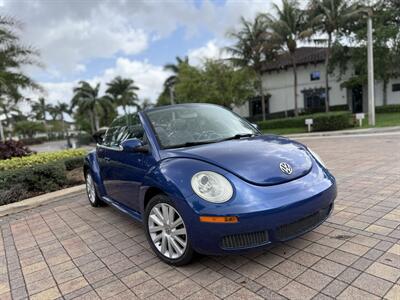 2008 Volkswagen New Beetle Convertible SE PZEV  SUPER LOW MILES 70K !! RARE COLOR !!POWER TOP !! - Photo 7 - Pompano Beach, FL 33069