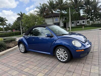 2008 Volkswagen New Beetle Convertible SE PZEV  SUPER LOW MILES 70K !! RARE COLOR !!POWER TOP !! - Photo 26 - Pompano Beach, FL 33069