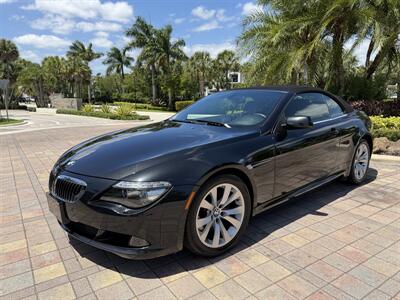 2008 BMW 650i CONVERTIBLE !! ONLY 44K MILES !!! GARAGE KEPT !! TRIPLE BLK !!2 OWNERS !! CLEAN CARFAX !! - Photo 21 - Pompano Beach, FL 33069