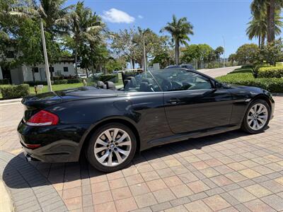 2008 BMW 650i CONVERTIBLE !! ONLY 44K MILES !!! GARAGE KEPT !! TRIPLE BLK !!2 OWNERS !! CLEAN CARFAX !! - Photo 52 - Pompano Beach, FL 33069