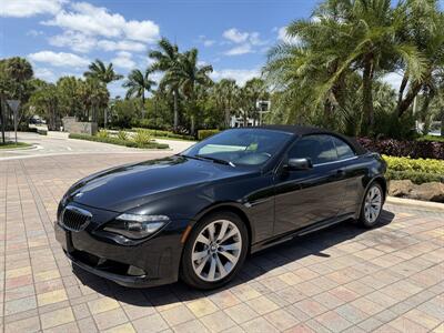 2008 BMW 650i CONVERTIBLE !! ONLY 44K MILES !!! GARAGE KEPT !! TRIPLE BLK !!2 OWNERS !! CLEAN CARFAX !! - Photo 6 - Pompano Beach, FL 33069