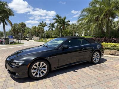 2008 BMW 650i CONVERTIBLE !! ONLY 44K MILES !!! GARAGE KEPT !! TRIPLE BLK !!2 OWNERS !! CLEAN CARFAX !! - Photo 16 - Pompano Beach, FL 33069