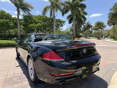 2008 BMW 650i CONVERTIBLE !! ONLY 44K MILES !!! GARAGE KEPT !! TRIPLE BLK !!2 OWNERS !! CLEAN CARFAX !! - Photo 51 - Pompano Beach, FL 33069
