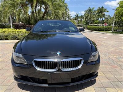 2008 BMW 650i CONVERTIBLE !! ONLY 44K MILES !!! GARAGE KEPT !! TRIPLE BLK !!2 OWNERS !! CLEAN CARFAX !! - Photo 28 - Pompano Beach, FL 33069