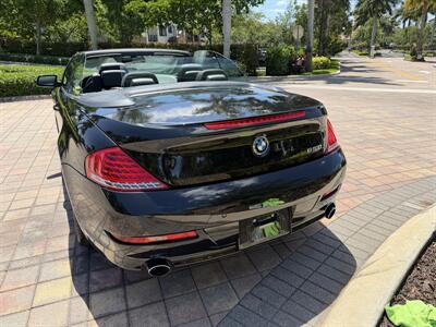 2008 BMW 650i CONVERTIBLE !! ONLY 44K MILES !!! GARAGE KEPT !! TRIPLE BLK !!2 OWNERS !! CLEAN CARFAX !! - Photo 50 - Pompano Beach, FL 33069