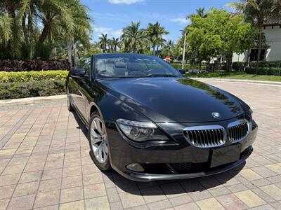 2008 BMW 650i CONVERTIBLE !! ONLY 44K MILES !!! GARAGE KEPT !! TRIPLE BLK !!2 OWNERS !! CLEAN CARFAX !! - Photo 42 - Pompano Beach, FL 33069
