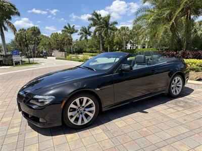 2008 BMW 650i CONVERTIBLE !! ONLY 44K MILES !!! GARAGE KEPT !! TRIPLE BLK !!2 OWNERS !! CLEAN CARFAX !! - Photo 14 - Pompano Beach, FL 33069