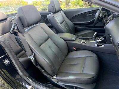 2008 BMW 650i CONVERTIBLE !! ONLY 44K MILES !!! GARAGE KEPT !! TRIPLE BLK !!2 OWNERS !! CLEAN CARFAX !! - Photo 25 - Pompano Beach, FL 33069