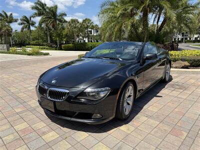 2008 BMW 650i CONVERTIBLE !! ONLY 44K MILES !!! GARAGE KEPT !! TRIPLE BLK !!2 OWNERS !! CLEAN CARFAX !! - Photo 9 - Pompano Beach, FL 33069