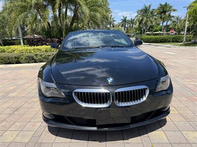 2008 BMW 650i CONVERTIBLE !! ONLY 44K MILES !!! GARAGE KEPT !! TRIPLE BLK !!2 OWNERS !! CLEAN CARFAX !! - Photo 44 - Pompano Beach, FL 33069