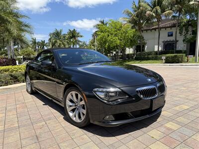 2008 BMW 650i CONVERTIBLE !! ONLY 44K MILES !!! GARAGE KEPT !! TRIPLE BLK !!2 OWNERS !! CLEAN CARFAX !! - Photo 33 - Pompano Beach, FL 33069