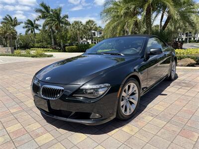 2008 BMW 650i CONVERTIBLE !! ONLY 44K MILES !!! GARAGE KEPT !! TRIPLE BLK !!2 OWNERS !! CLEAN CARFAX !! - Photo 27 - Pompano Beach, FL 33069