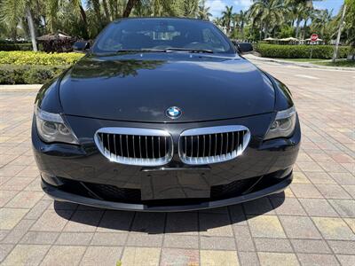 2008 BMW 650i CONVERTIBLE !! ONLY 44K MILES !!! GARAGE KEPT !! TRIPLE BLK !!2 OWNERS !! CLEAN CARFAX !! - Photo 3 - Pompano Beach, FL 33069