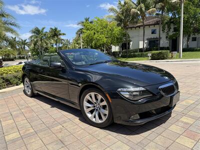 2008 BMW 650i CONVERTIBLE !! ONLY 44K MILES !!! GARAGE KEPT !! TRIPLE BLK !!2 OWNERS !! CLEAN CARFAX !! - Photo 40 - Pompano Beach, FL 33069