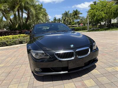 2008 BMW 650i CONVERTIBLE !! ONLY 44K MILES !!! GARAGE KEPT !! TRIPLE BLK !!2 OWNERS !! CLEAN CARFAX !! - Photo 29 - Pompano Beach, FL 33069