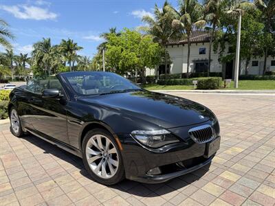 2008 BMW 650i CONVERTIBLE !! ONLY 44K MILES !!! GARAGE KEPT !! TRIPLE BLK !!2 OWNERS !! CLEAN CARFAX !! - Photo 13 - Pompano Beach, FL 33069