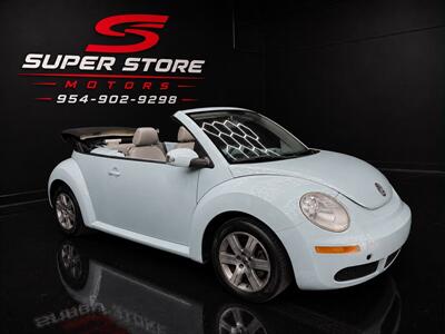 2006 Volkswagen Beetle 2.5 RARE COLOR !! BABY BLUE !! HOT SELLER LOW MILES !!! CALL NOW 954-902-9298 MATT - Photo 1 - Pompano Beach, FL 33069