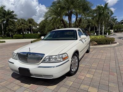 2005 Lincoln Town Car Signature Limited WOW !!! ONLY 67K MILES !! HEATER SEATS !! BIMINI TOP !! CLEAN CARFAX !! RARE TO FIND !!954-902-9298 - Photo 25 - Pompano Beach, FL 33069