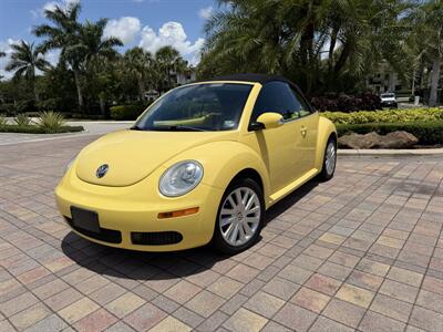 2008 Volkswagen New Beetle Convertible SE  WOW,!! YELLOW HARD TO FIND !!! POWER TOP !!HTD SETAS !!! CARFAX !!  954-902-9298 - Photo 27 - Pompano Beach, FL 33069
