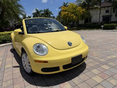 2008 Volkswagen New Beetle Convertible SE  WOW,!! YELLOW HARD TO FIND !!! POWER TOP !!HTD SETAS !!! CARFAX !!  954-902-9298 - Photo 31 - Pompano Beach, FL 33069