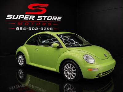 2005 Volkswagen Beetle GLS WOW !! SUPER LOW MILES 75K !! RARE COLOR !! HARD TO FIND IT COUPE!! 954-902-9298 - Photo 1 - Pompano Beach, FL 33069