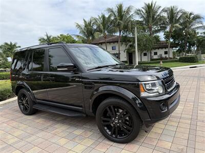 2016 Land Rover LR4 BLACK DESIGN EDITION  suv