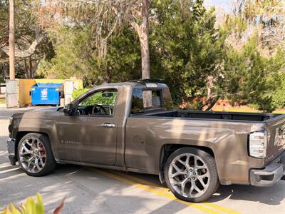 2014 Chevrolet Silverado 1500 Work Truck  SHORT BED !!! REBUILT TITLE !!! RARE TRUCK !! - Photo 4 - Pompano Beach, FL 33069