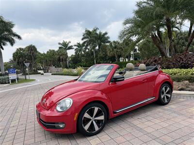 2013 Volkswagen Beetle Convertible Turbo PZEV WOW !!! FENDER EDITION !!! LOW MILES !!! CARFAX !! - Photo 27 - Pompano Beach, FL 33069