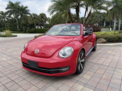 2013 Volkswagen Beetle Convertible Turbo PZEV WOW !!! FENDER EDITION !!! LOW MILES !!! CARFAX !! - Photo 34 - Pompano Beach, FL 33069